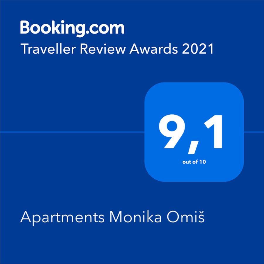 Apartments Monika Omiš Exteriör bild